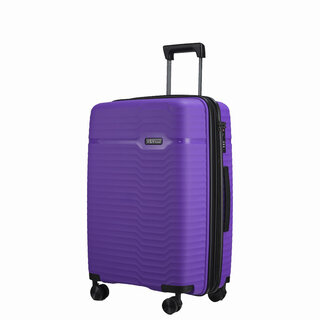 Средний чемодан V&V Travel Summer Breeze на 85/97 л весом 3,2 кг из полипропилена Фиолетовый